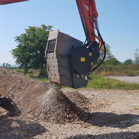 skid steer crusher bucket|bucket crusher for backhoe.